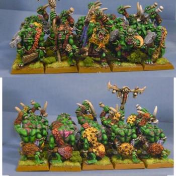 Savage Orc Regiment of 20 by mousekiller