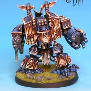 Honarable Dreadnaught of the Ultramarines by BOCHI