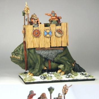 Grendel Norse War Titanosaur by witchhunter