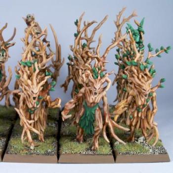 Wood Elf Dryads by krom1415