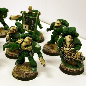 Space Marines Tactical Squad by ghostcrawler