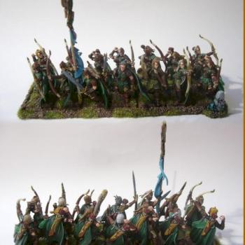 Wood elves: wood elf glade guard by aman