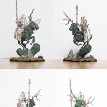 Wood elves Great Stag CONVERSION by hantu