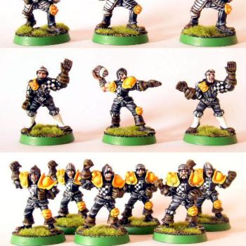 Bloodbowl Humans by kenf