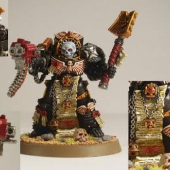 Black templars terminator chaplain by HateTheState