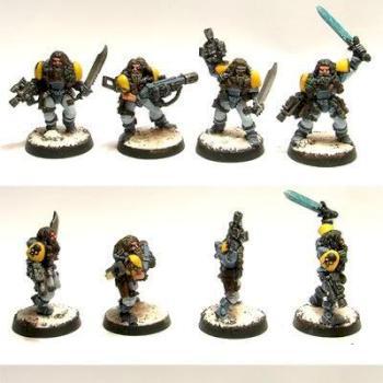 Converted Space Wolf Scouts by mark logue