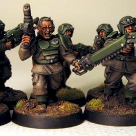 Cadian 8th Imperial Guardsmen by undeadair