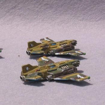 Epic Imperial Navy Thunderbolt fighters by Bulba