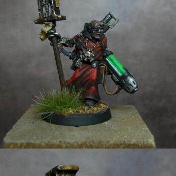 Sisters of Battle Missionary with Plasma Gun by Nordgrot