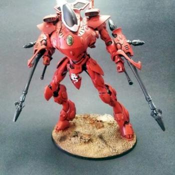 Eldar Wraithknight by darkwrath