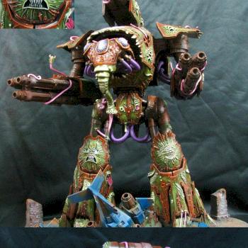 Chaos Reaver Titan of Nurgle by Battleworthy Arts