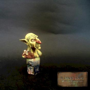 Goblin bust by Coticone Il Grigio