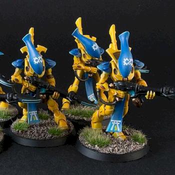 Eldar Iyanden Wraithguard by Jarrett