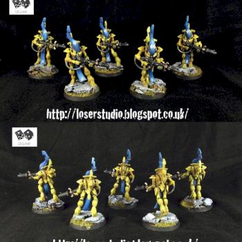 Eldar Iyanden Wraithguard by Lil'Legend Studio by lilloser