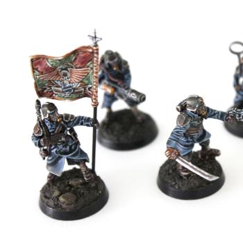 Death Korps Command Squad by kainswarrior