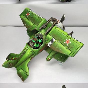 Da Green Baron, Fighta Ace of First Ragna-Ork War by Lord Velard