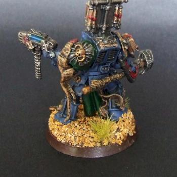 Dark Angels Librarian Terminator armour by WatrobaR