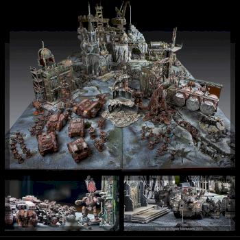 Game table WH40K (without road) by de-Zigner