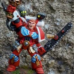 Blood Angels Captain Corbullo by Aubrey