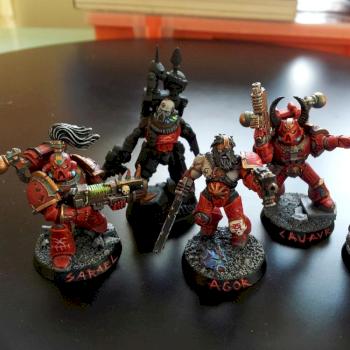 Chaos Space Marine Kill Team by pistache