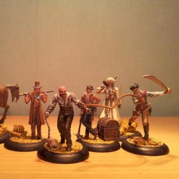 Malifaux Lucas McCabe Crew 1 by Nickienogger