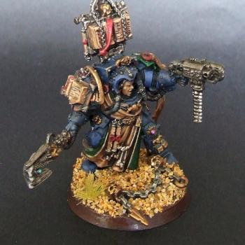 Dark Angels Librarian Terminator armour by WatrobaR