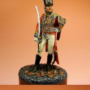 Hussar Officer of the Imperial Russian Guard, 1802-1809 by jakie hu