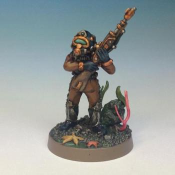 Meridian miniatures diver by Andrew May