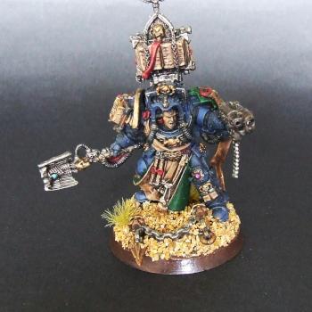 Dark Angels Librarian Terminator armour by WatrobaR