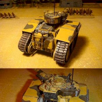 Imperial Army Leman Russ Vanquisher by Grimshak