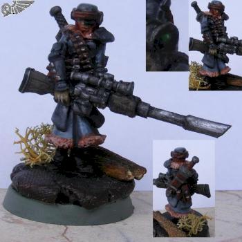 Imperial Guard sniper by Freddy Krueger H