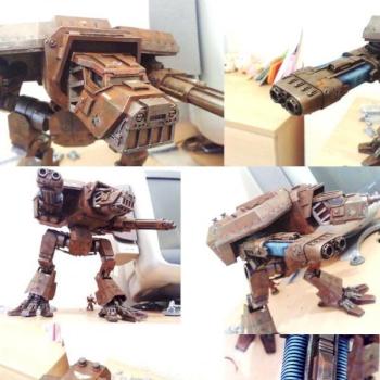 forge world lucius pattern wolf class warhound titan by bamcky2k