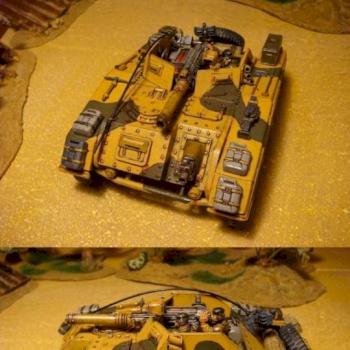 Imperial Army Salamander recontank by Grimshak