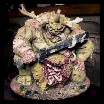 Forgeworld Great Unclean One - WIP by Jas