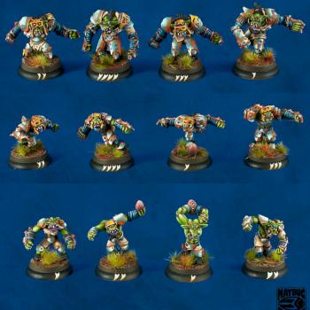 Blood Bowl Orc Team by MaybugM