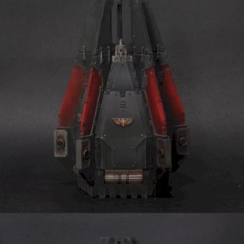 Space Marine Drop Pod by penguin