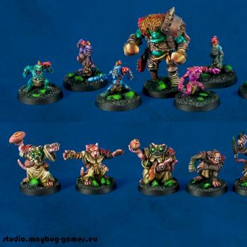 Blood Bowl Underworld Team by MaybugM