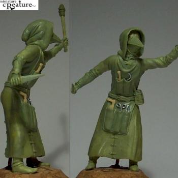 Plague doctor by miniature Creature