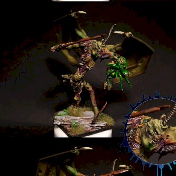 Daemon Prince of Nurgle Thalable the Starving by Brovatar