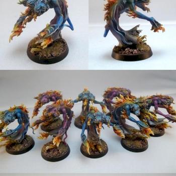 Flamers of Tzeentch by itsacoyote