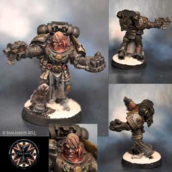 Brother Gunthar of the Black Templars by Baalzamon