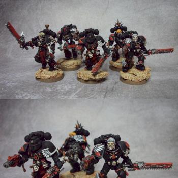 Blood Angels Death Company by izzy_40k_painting