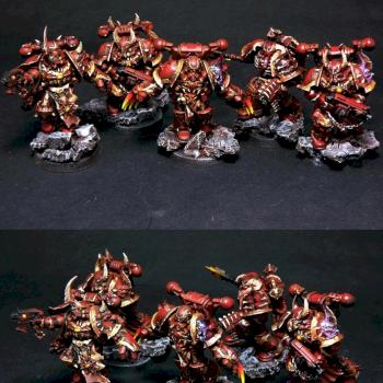 Chaos Chosen of Khorne by Brovatar