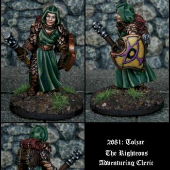 2681: Tolzar the Righteous Adventuring Cleric by Buggeye