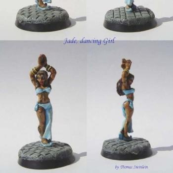 Jade, Dancing Girl by Recycling