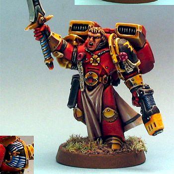 Assault veteran hero of the Blood Angels by Fenran