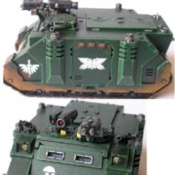 Dark Angels Rhino by Valorus