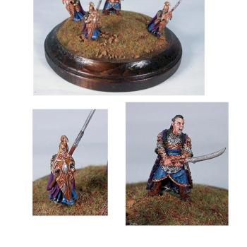 lord of the rings Elrond by darkrealm miniatures