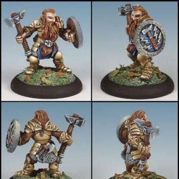 Bjorn, Dwarven Warrior by pae