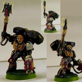 Dark Angels Interrogator Chaplain by the alleycat